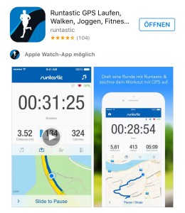 Runtastic Fitness App