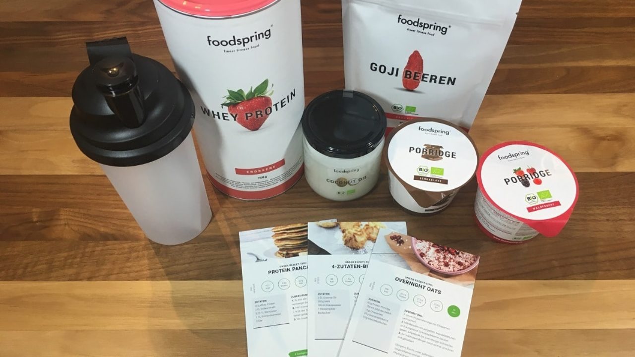 Foodspring Erfahrungen Im Test Whey Protein Shape Shake Food